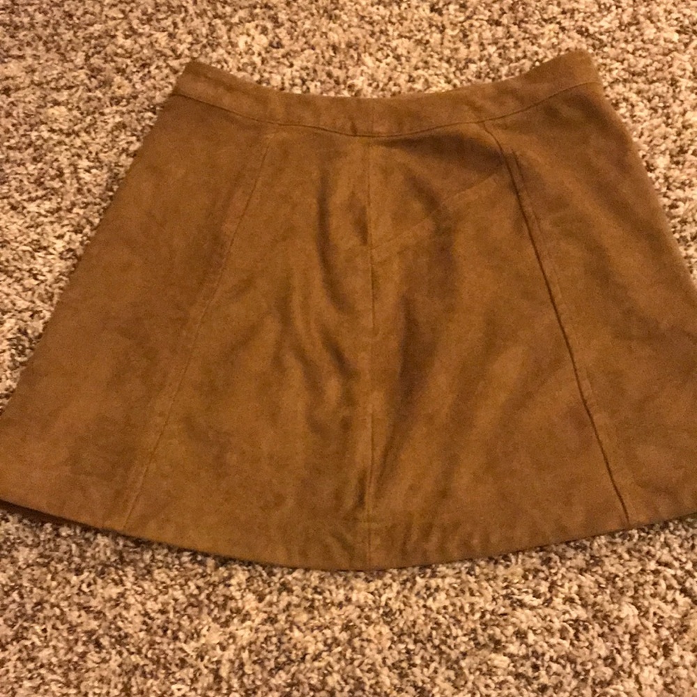 Abercrombie Suede Skirt NWOT